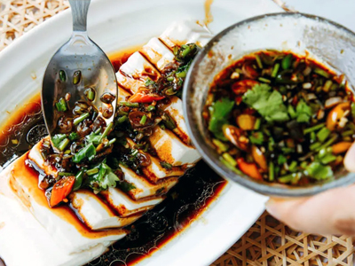 Cantonese Steamed Tofu