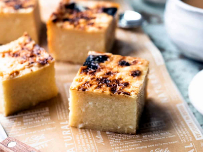 Cassava Cake - Savory